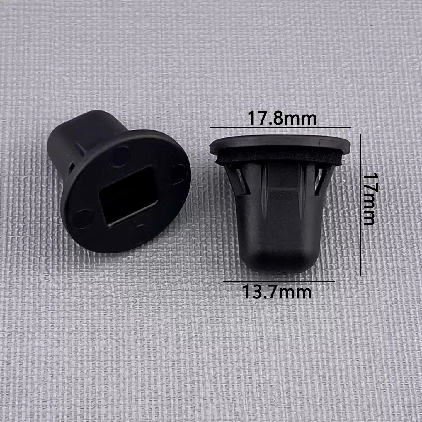 10 pieces, suitable for Tesla Model Y/3 tail light fixing buckle clip circular hole/square hole nut seat