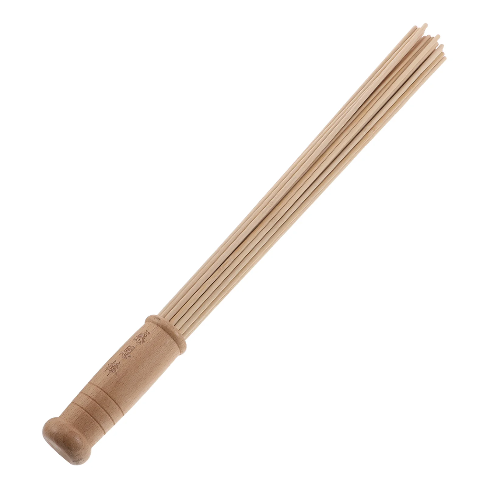 

Handmade Bamboo Massage Stick Body Hammer Tool for Deep Tissue Tapping Shoulder Muscle Relaxation Home Spa Fitness