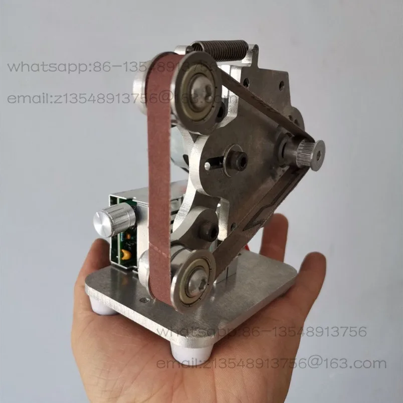 Multifunctional Mini Micro Sand Mill Electric Small Belt Grinding Machine Spot