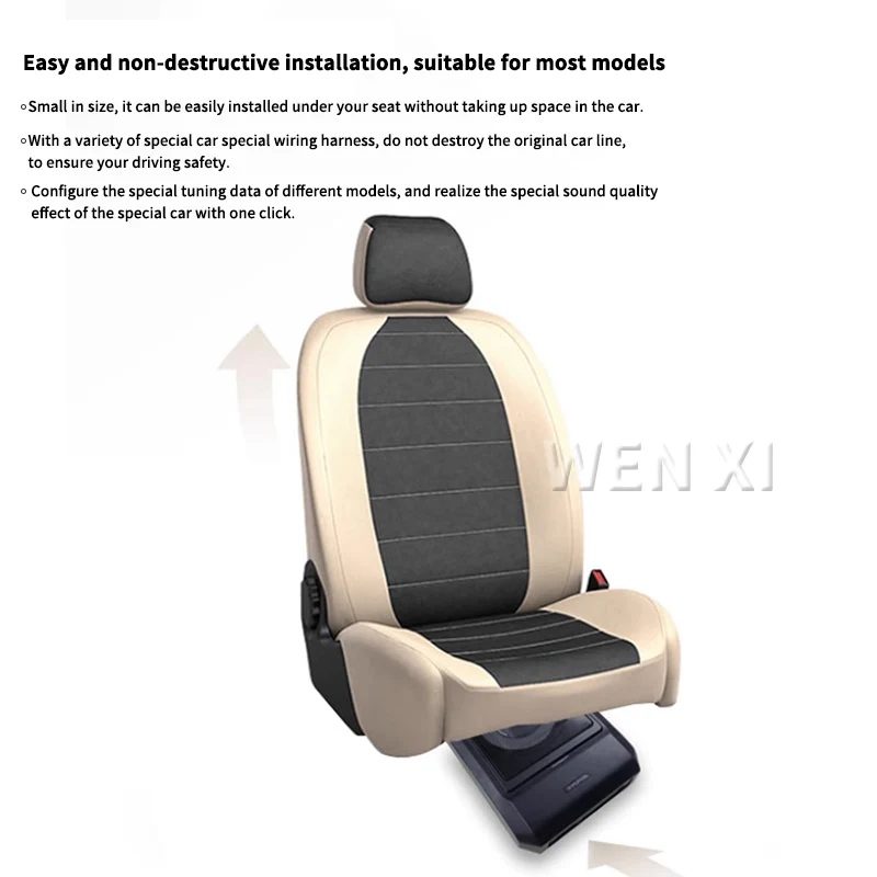 650 واط الذروة الطاقة 8 بوصة مقعد السيارة أقل من 8 سنتيمتر سميكة مضخم الصوت القرن سيارة مكبر الصوت 220 فولت مضخم صوت السيارة الجسم #6