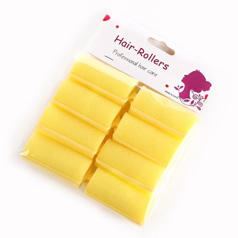 8PCS Korean Style Sponge Curler DIY Styling Without Damaging Hair, Bangs Curler Hair Styling Tool