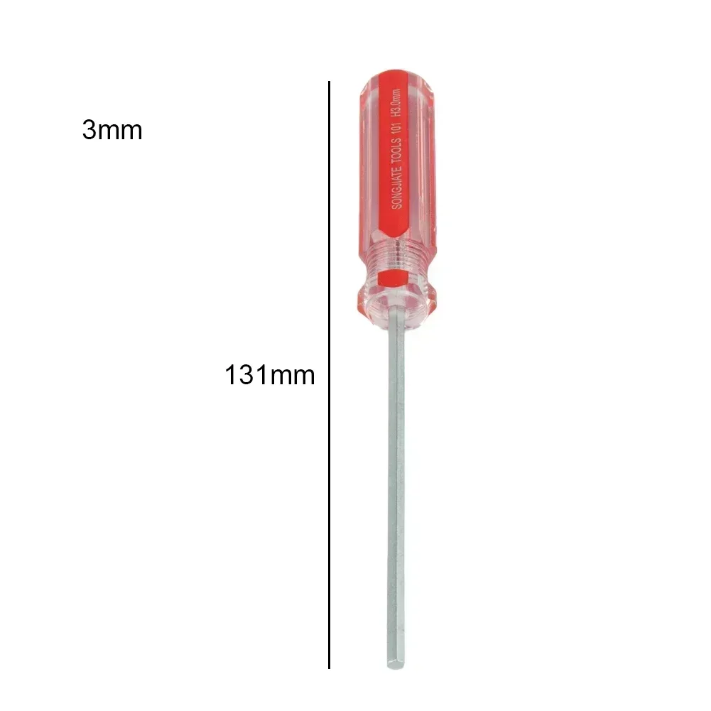 1 Stück Sechskantschraubendreher 1,5/2/2,5/3/4/5/6 mm Flachkopf Sechskantschaft Magnetschraubendreher Stahl Hand Handwerkzeug Reparaturwerkzeuge