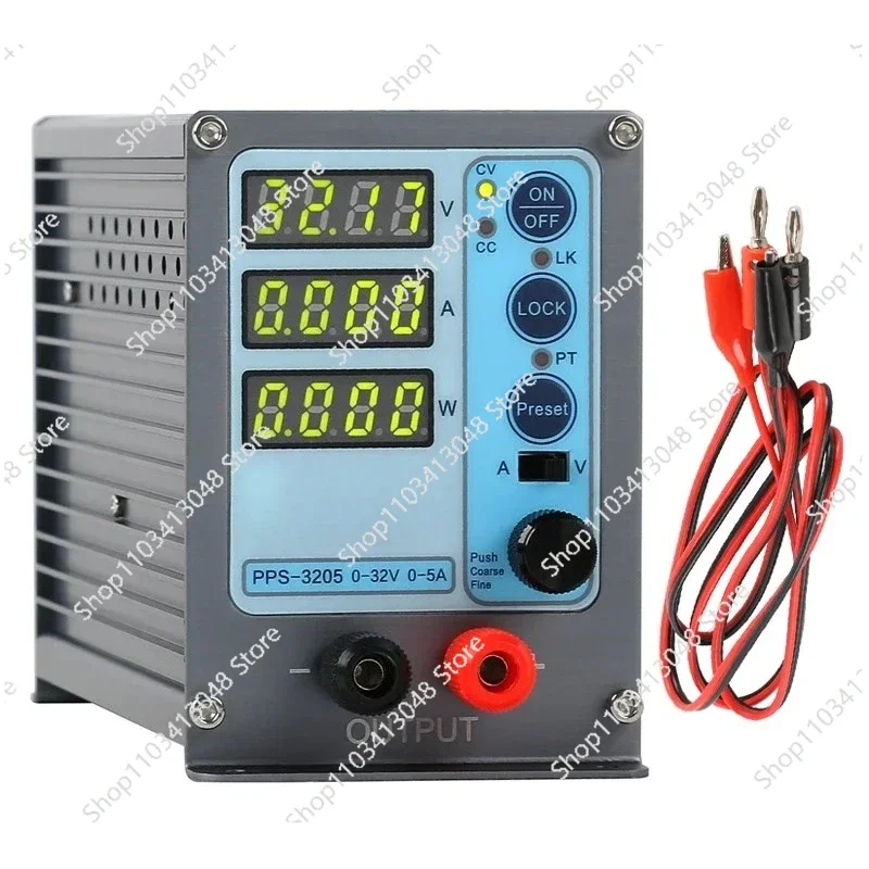 Digital Mini Presetable DC Power Supply 32V 16V 60V 5A 3A 10A Lab Repair OVP OCP OTP