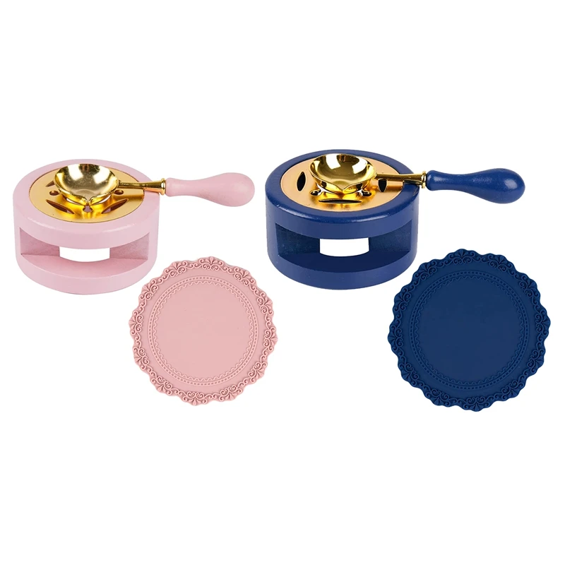 

Wax Seal Kit Wax Seal Furnace With Wax Seal Spoon And Wax Seal Silicone Pad For Melting Wax Seal Beads