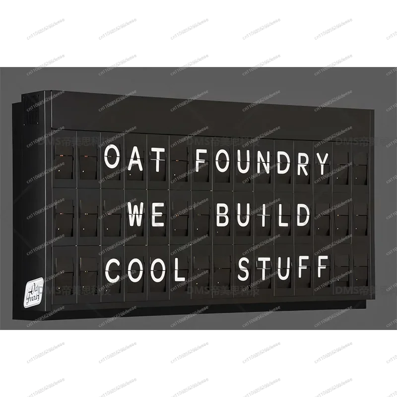 Viral-Ready Dynamic Flip Matrix – Interactive LED Wall for Bar, Club & Commercial Spaces, Social Media Attraction