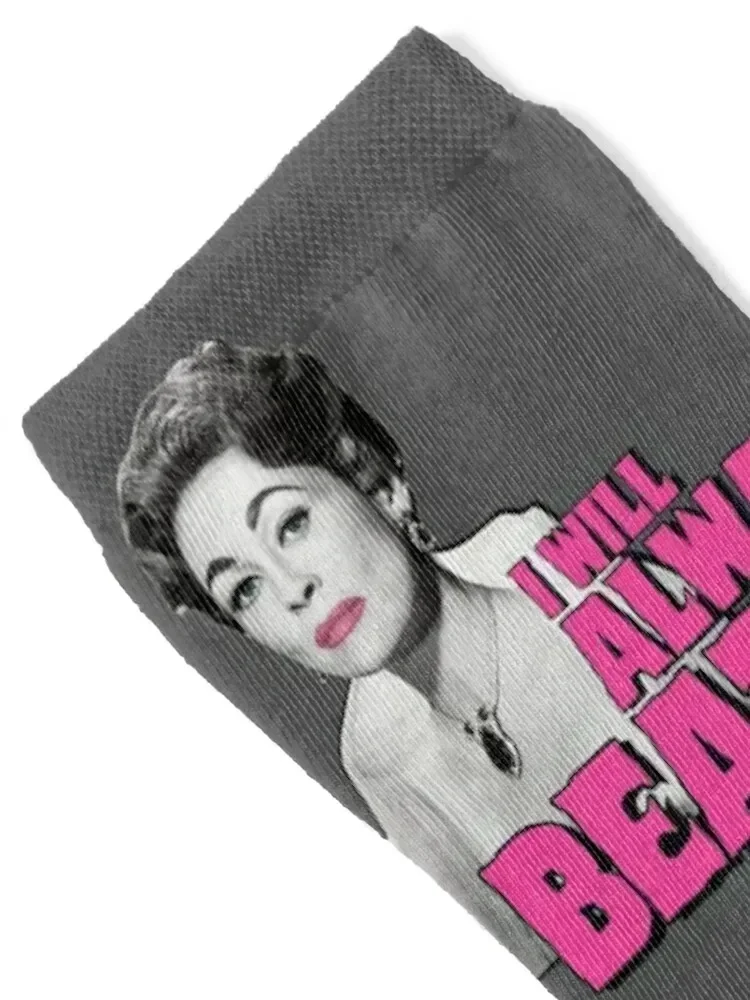 Mommie Dearest 'Faye Dunaway IS Joan Crawford.. جوارب مطبوعة اقتباس الفيلم، جوارب رياضية عصرية احترافية للجري للرجال والنساء