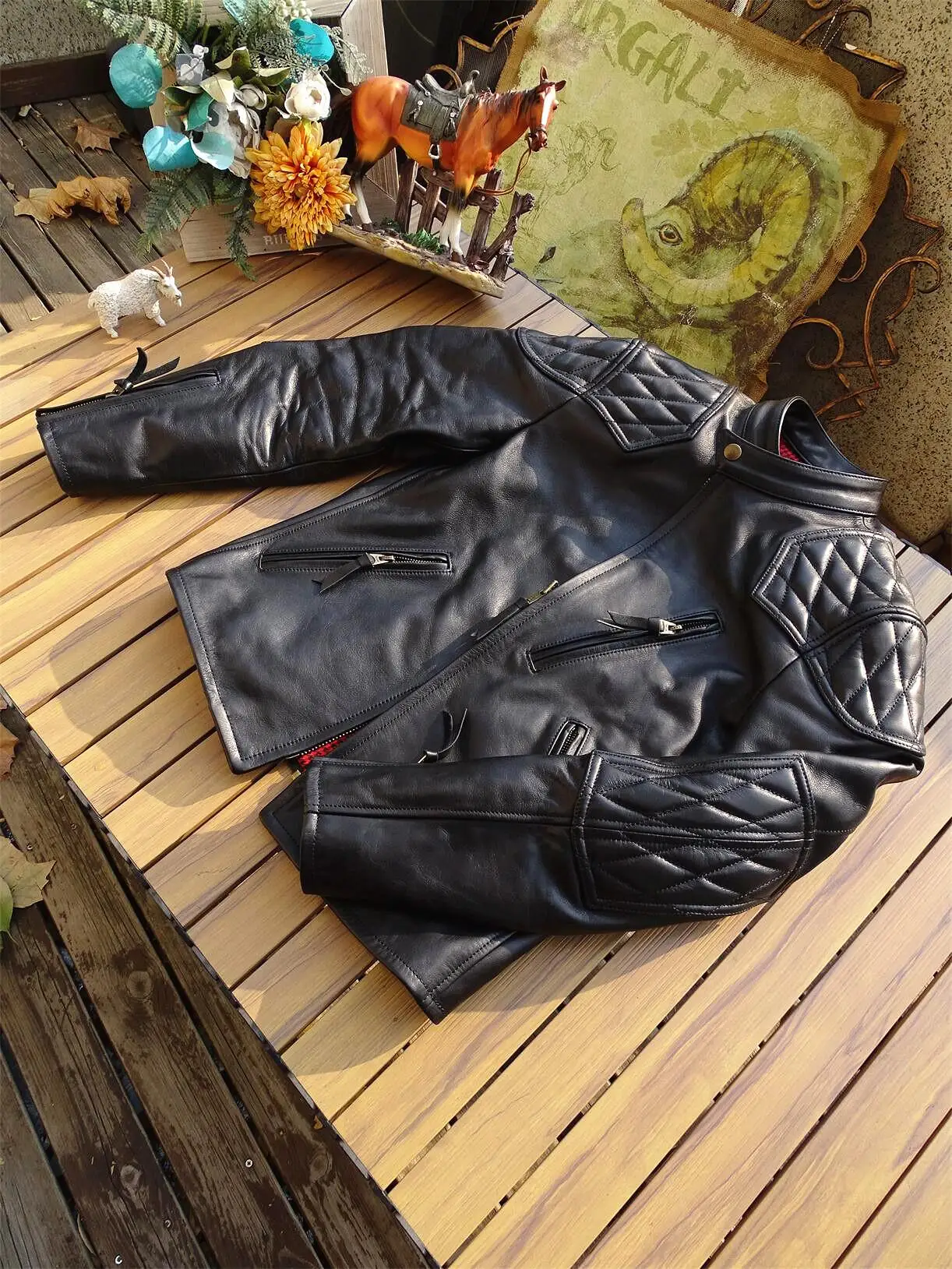 Black Winter Leather Jacket Men Sports Style Plus Size 5XL Genuine Natural Thick Cowhide Stand Collar Short Leather Coat