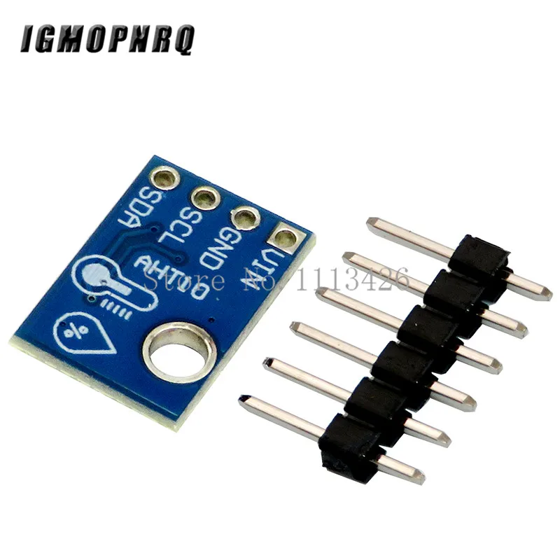 AHT10 High Precision Digital Temperature and Humidity Sensor Measurement Module I2C Communication Replace DHT11 SHT20 AM2302 IGM