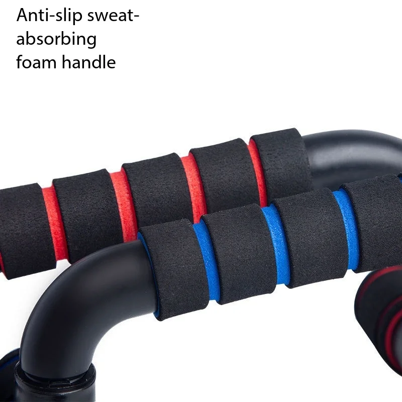 H Shaped Push Up Stands Sturdy Non Slip Portable Home Strength Training Fitness Equipment