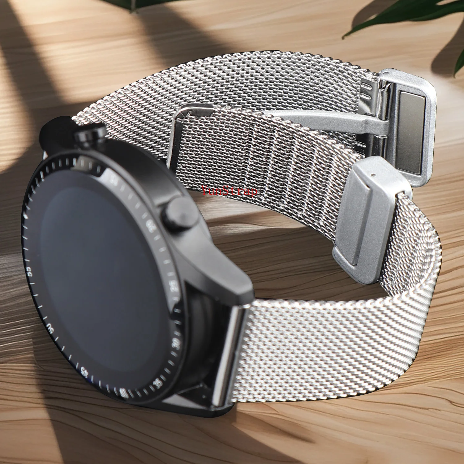 22 مللي متر سوار فولاذي مغناطيسي من الفولاذ المقاوم للصدأ لساعة Amazfit GTS/2/2e/3/4/GTS2 Mini/GTR /GTR2/3/4/Pro سوار ساعة هواوي 4/3GT5/4/3/2