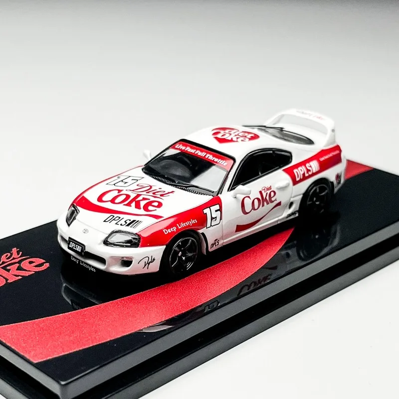 INNO Diecast 1/64 Maßstab A80 XDPLS Doppel Auto Set Sport Auto Modell Legierung A80 XDPLS Spielzeug Auto Modell Statische Sammlung Ornament