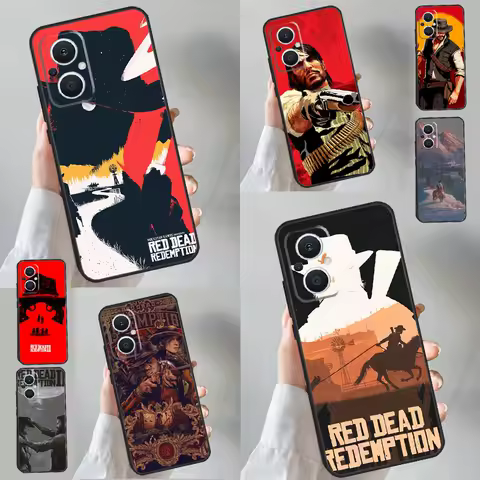 Red Dead Redemption 2 Case For OPPO Reno 8T 7 8 10 11 12 13 Pro 13F 12F OPPO Find X8 Pro X6 X3 X5 Lite Cover Coque