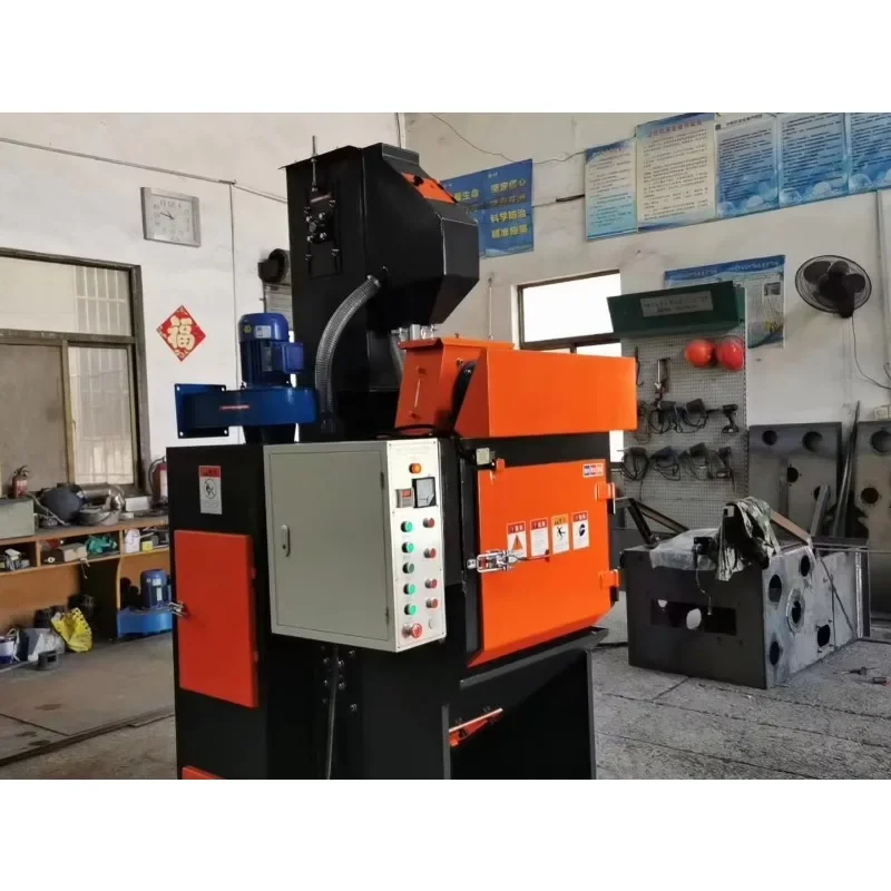 High Efficiency Automatic Industry Abrasive Tumble Belt Shot Blasting Machine with Good Price