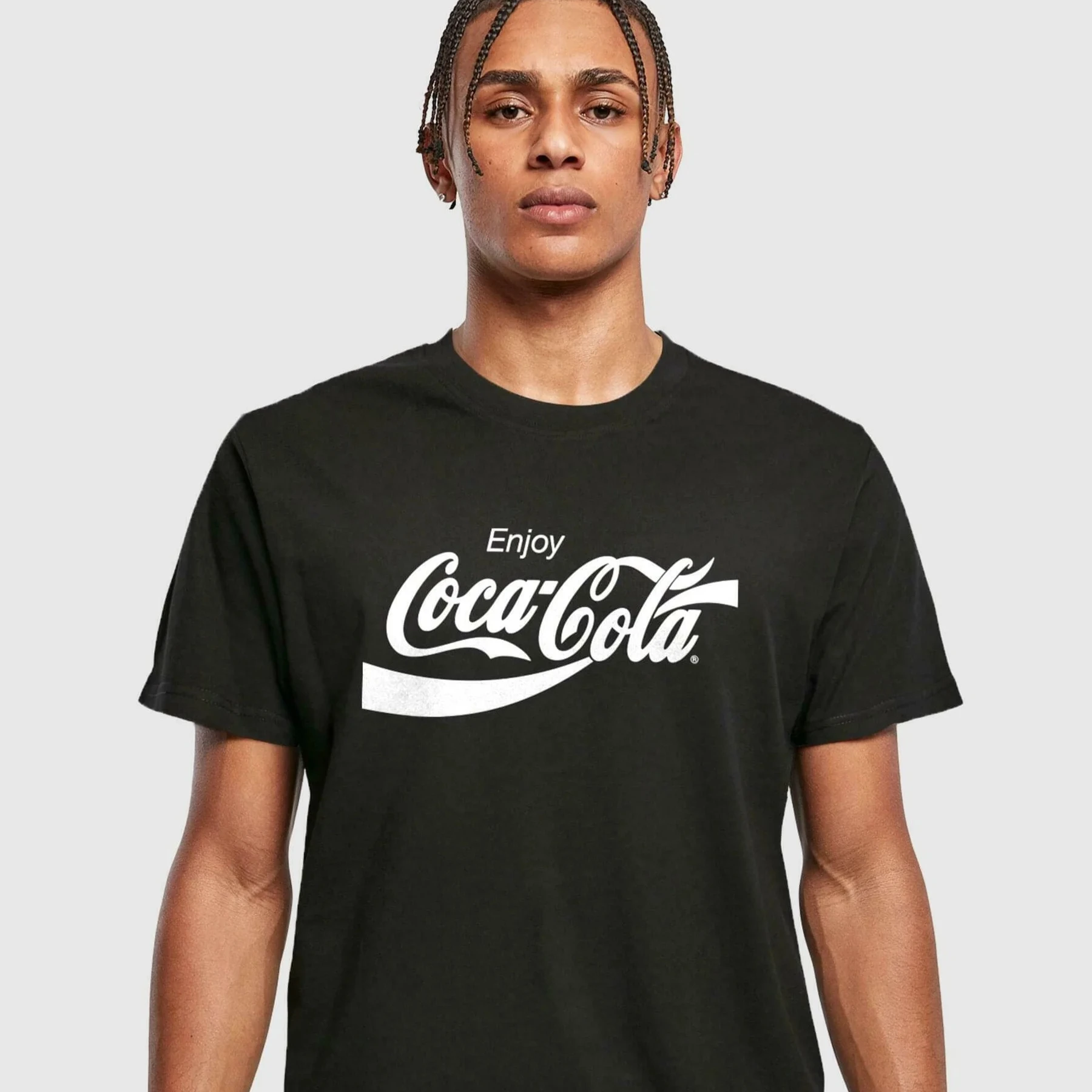 Red Cola Classic Logo Brand T- - Streetwear Brand Red Logo recension och pris