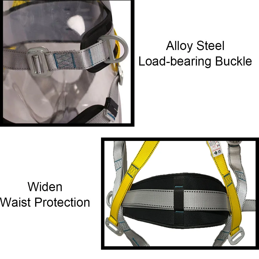 Five Point Harness Safety Rope for Outdoor Climbing 6