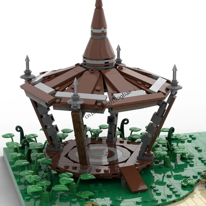 New 1031Pcs Famous Star Battle Movie Moc Kashyyyk Base Model Building Blocks Diy Creative Ideas Kids Toys Birthday Gifts