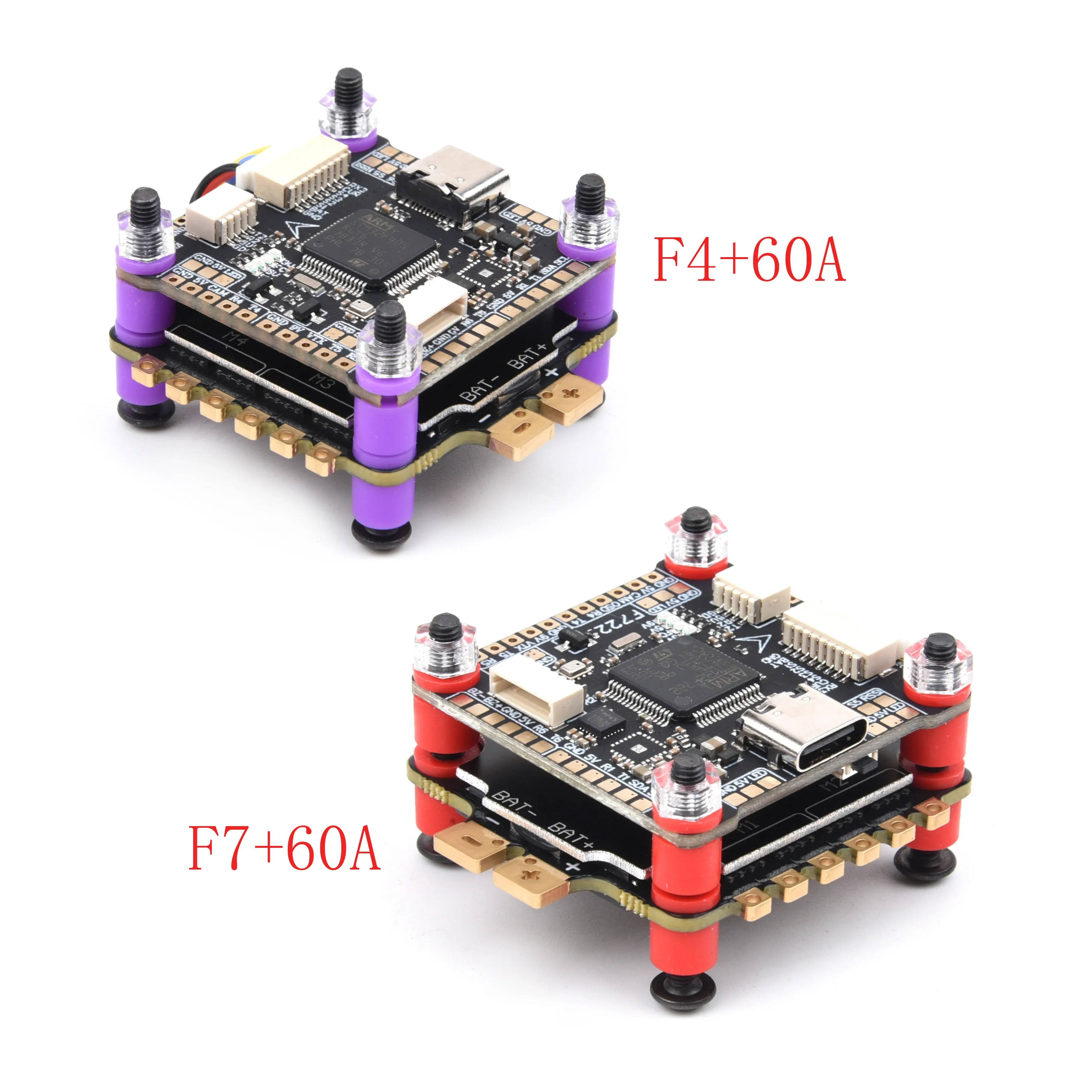 VoltSF7 F722 / F4 F405 Flight Control 3-6S & 60A 4IN1 ESC Stack For Mark4 APEX XL 5inch 7inch 8inch 9inch 10inch FPV Frame Dron