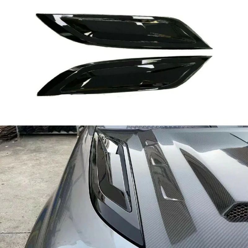 

Для Land Rover Defender 20-23 ABS передний боковой капот вентиляционное украшение передний двигатель