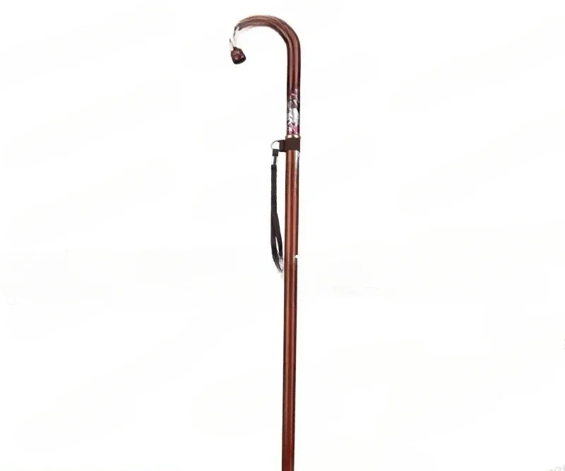 Walking Stick for the Elderly Imported Solid Wood Gentleman Cane Classic Stick Crutch Gift