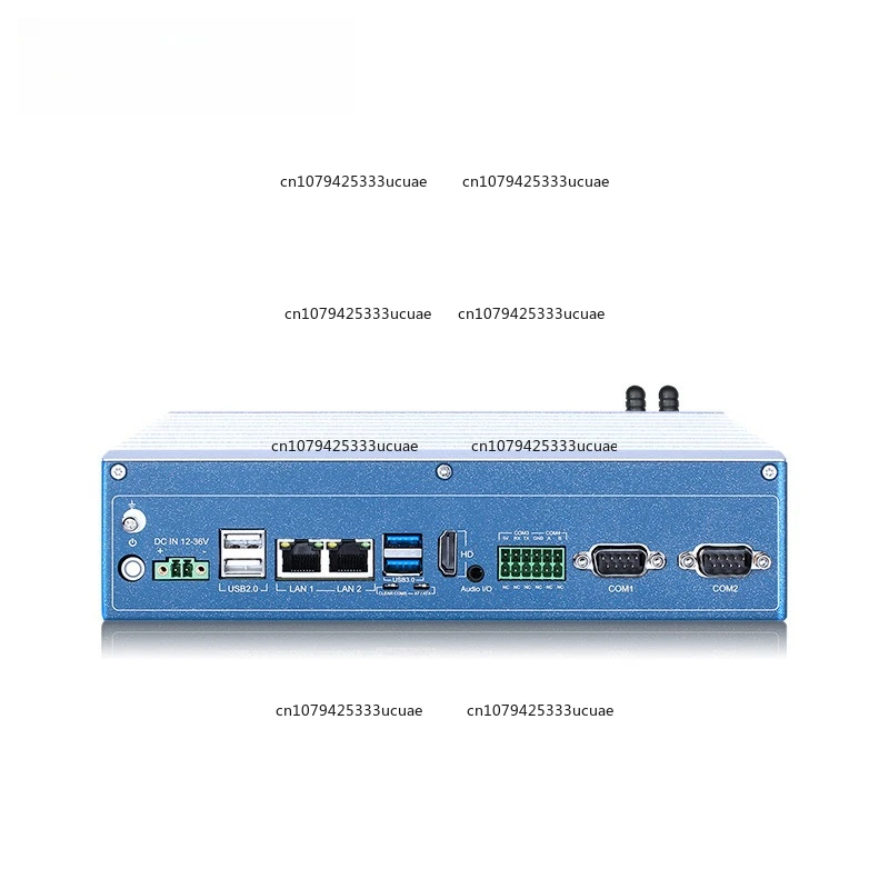 

Mini Multi-Serial Port X86 Industrial Control Host Multi-Port Embedded Low-Power Edge Computing AI Intelligent Analysis