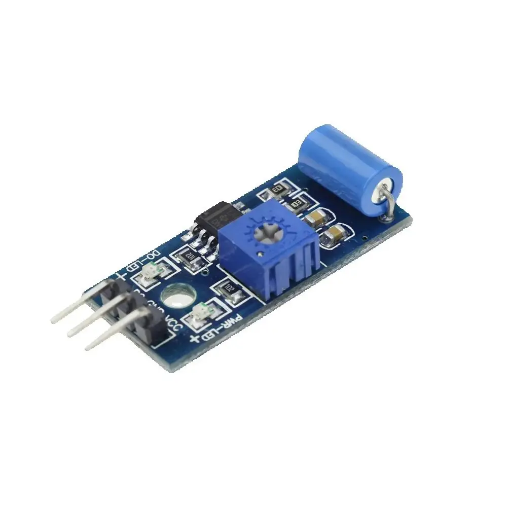 SW-420 Dual-Oszillator-Interferometer-Alarmsystem, normalerweise geschlossenes Vibrationssensormodul, DIY intelligenter Automobilroboter Heli