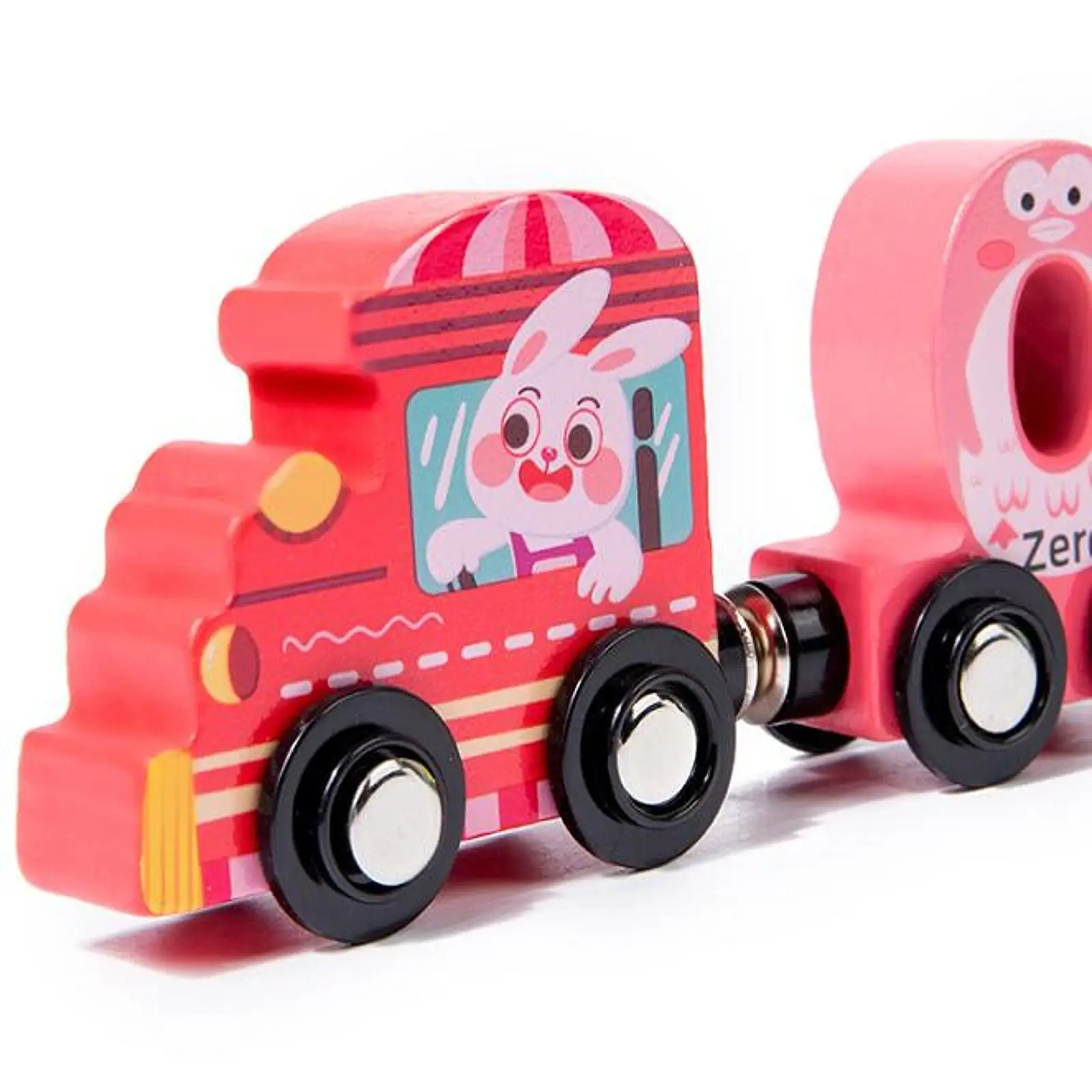 Educational Wooden Number Train Toy Kid Activity Set for Toddlers Learning Children Play Gifts