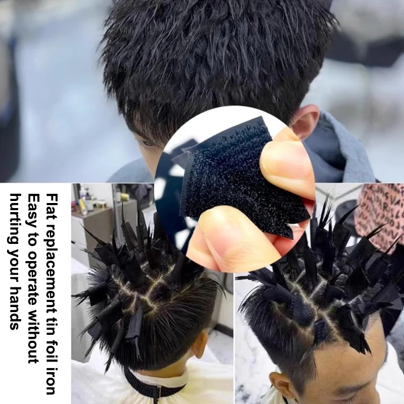 30pcs Hair Stickers For Bangs Temporarily Long Hairstyles Textured Hair Solutions Relaxed Hair Types Quick Hairstyle Change