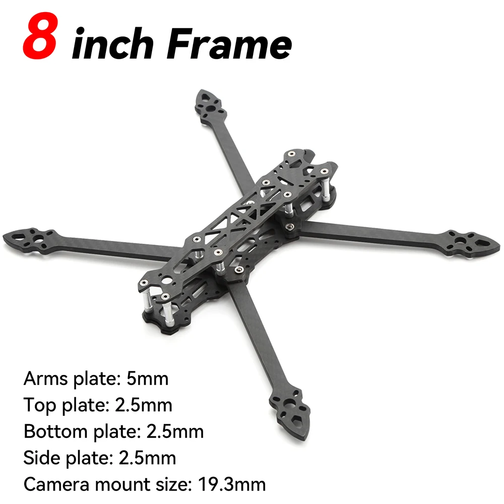 Hélice sem escova para Drone, Drone de longo alcance, 9 IMarkMOD, 4 Frame, X2807, 1300 1500 1700KV