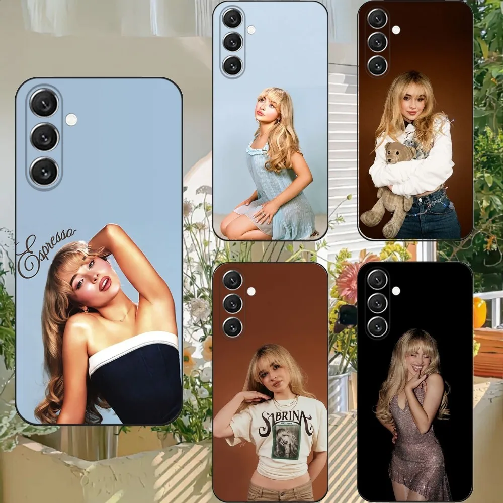 Singer S-Sabrina CarpenterS Phone Case For Samsung S21,S22 Ultra,S20,S30 plus,S22 plus,S23,S30 ultra 5G Silicone Cover