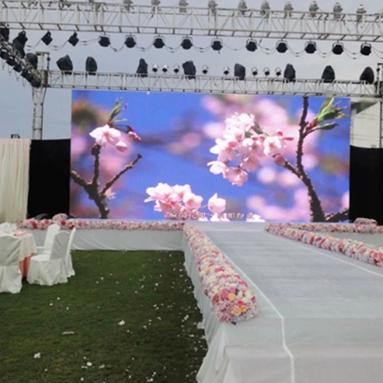 500x1000mm Full Color Display Waterproof Giant Stage led screen For Concert