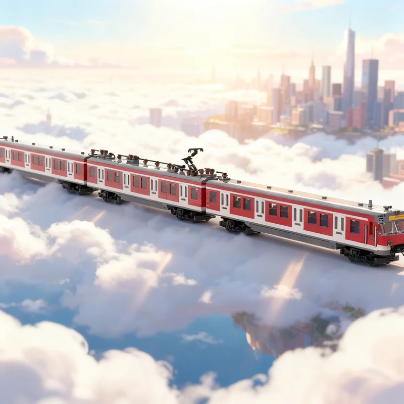 

2619pcs MOC German Railway Class 420 Train Model Building Blocks Toy Gift Creative Display Collectible Desk Premium Adult Kids