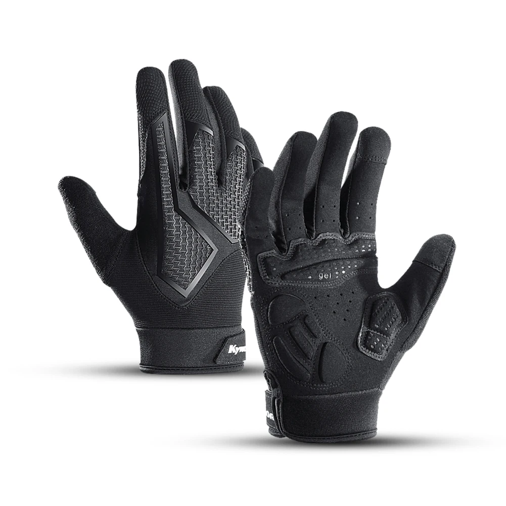 

Full Finger Cycling Gloves With Touchscreen Compatibility And Anti-Slip Shock-Absorbing Design，Versatile MTB And Road Cycling Gl