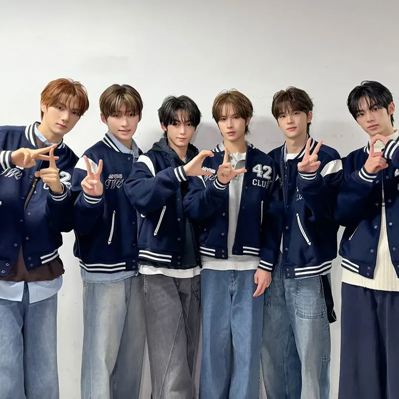 KPOP TWS 42: CLUB 2025 World Tour Grappige Hoodie Hip Hop Grafische Sweatshirts Poleron Hombre Streetwear Harajuku Trainingspak