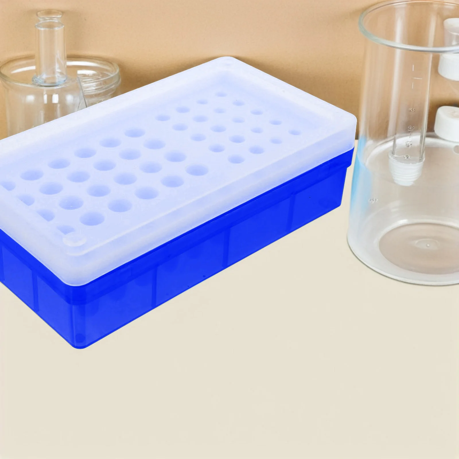 

Sample Tube Plastic Freezer Box Long-Lasting for Tubes 0.2 0.5 1.5ml Test Tube Storage Rack Laboratory Freezing