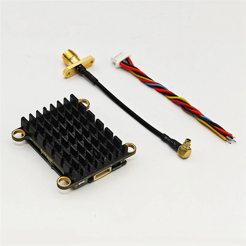 ABUM-5.8G VTX 2W 64CH FPV Video Transmitter PAL/NTSC Support TBS OSD Parameter Adjustment For FPV RC Long Range Drone
