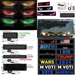 Flexible Screen Display Animation Led Sign with Remote Scrolling Car Led Matrix Panel USB 5V IP65 Waterproof App Programmable