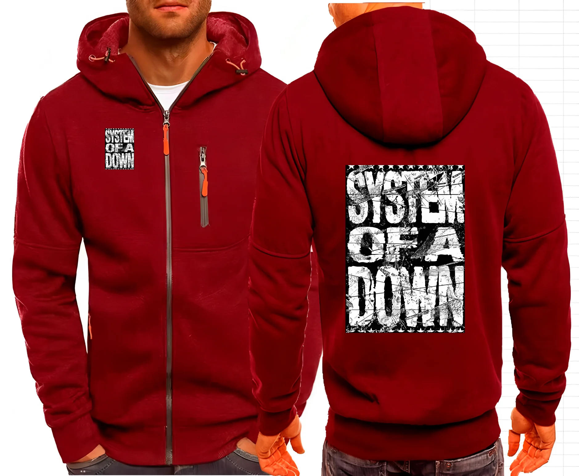 90s نظام أسفل روك باند Mezmerize طباعة هوديي الرجال النساء البديل المعادن الموسيقى البلوز الرجال القوطية هوديس S-4XL #3