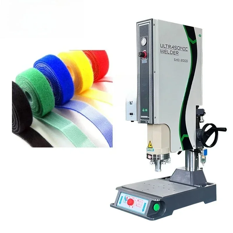 Digital Touch Screen Nylon Webbing Ultrasonic Plastic Welding Machine Ultrasonic Welder For Nylon Hooks And Loops