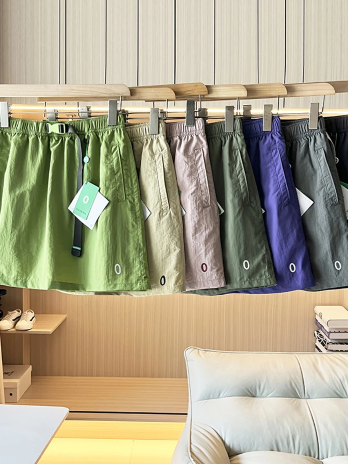 

Водостойкий синий ремень в американском стиле ретро, повседневная спортивная юбка трапециевидной формы, противолегкая юбка с высокой талией