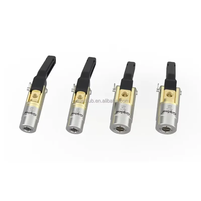 Leak Test Pneumatic Hydraulic Quick Connector GripSeal G30 Coupling Instant Connections Copper Steel Aluminum Tubes Testing