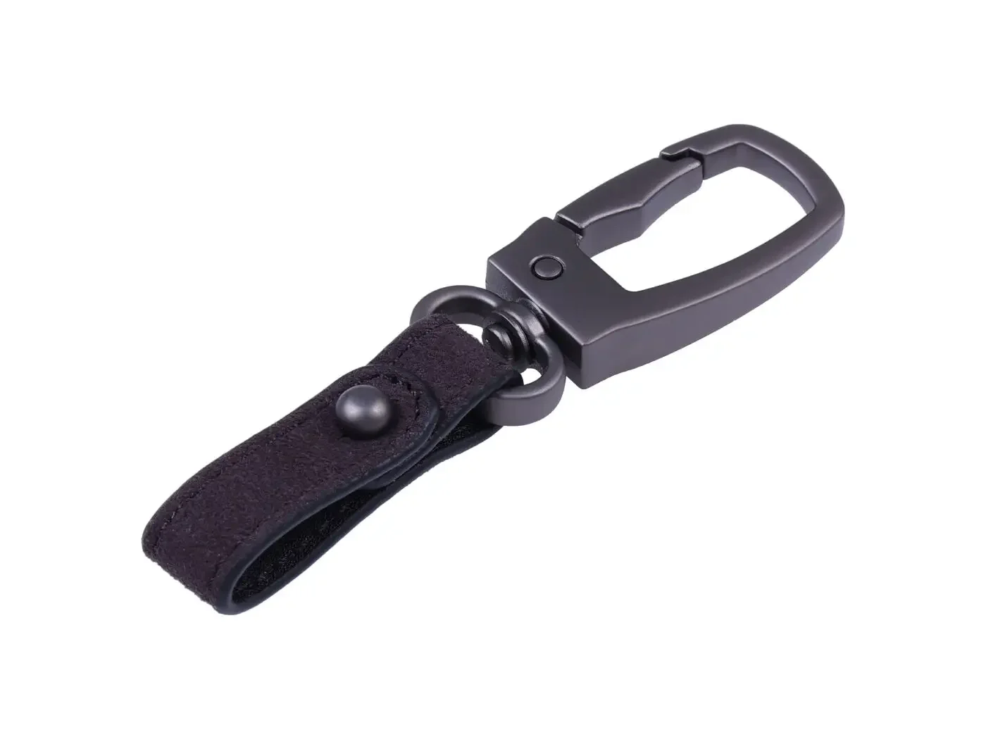 Snap Hook or Nylon Lanyard for SenseCAP T1000 Tracker Attaching the Tracker to a Leather Keychain