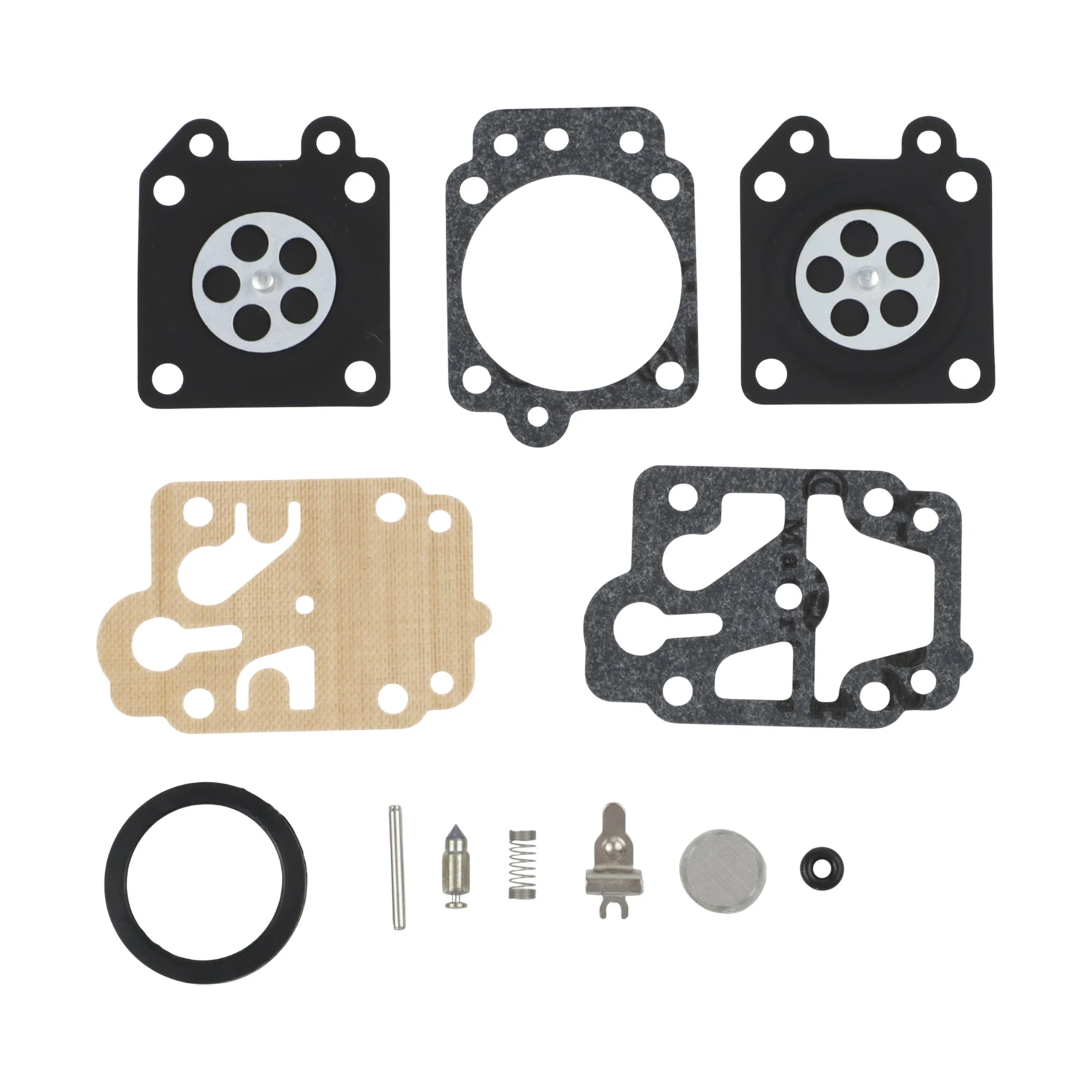 12 Piece Repair Set Carburetor Rebuild Components Professional Mechanics High-Quality Gaskets User-Friendly Tools