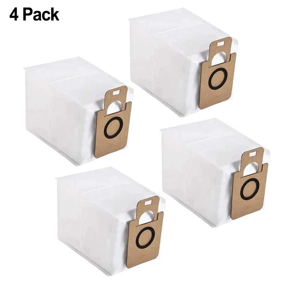 4 /10pcs Dust Bags For Conga 5500 Hurricane Station Flex Vacuum Cleaner Non-woven Fabrics Large Capacity Cleaning Tools Parts