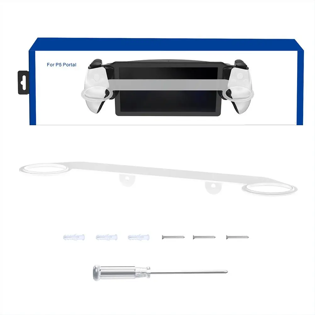 For Portal Handheld Wall Mount Bracket Game Console Holder Bracket Handle Wall Mount Storage Display Q1F1