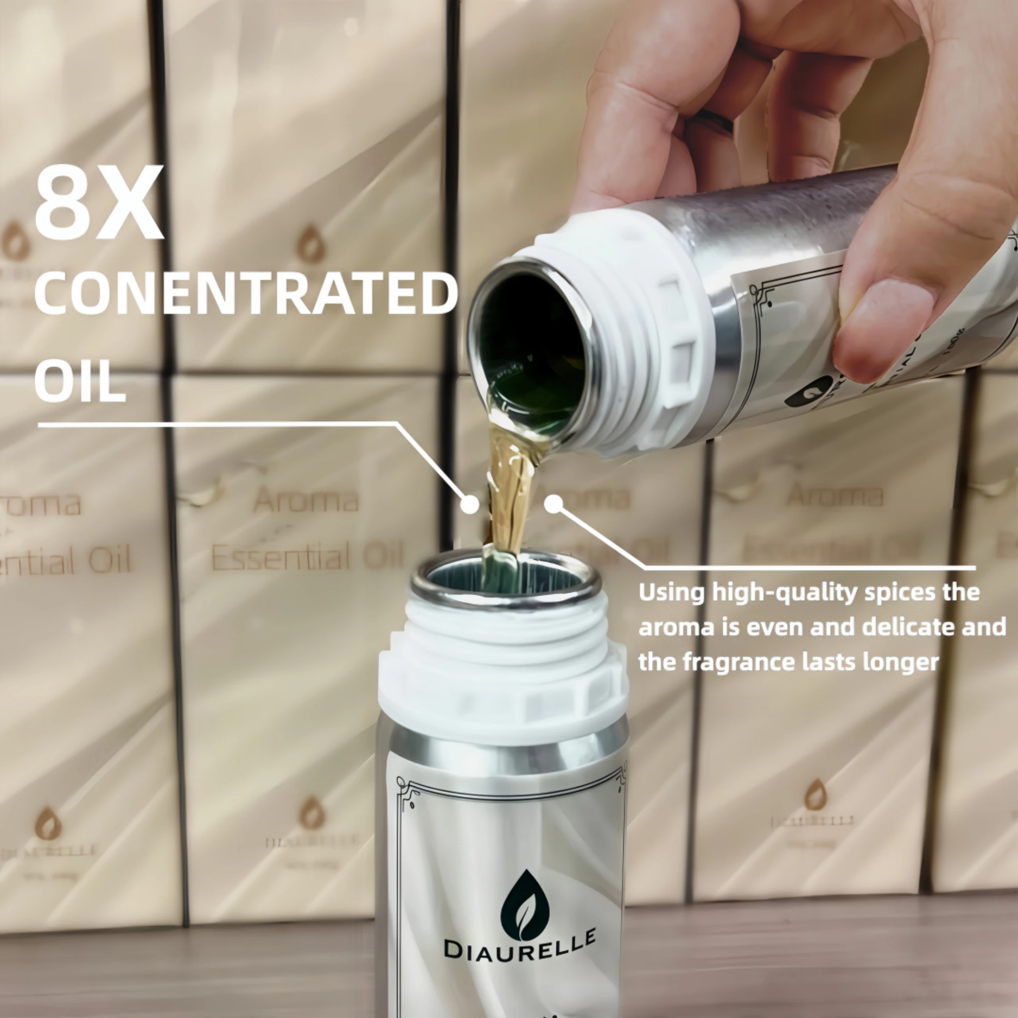 100ML Ritz-Carlton Hilton Sheraton Hotel Essential Oil for Indoor Aroma Diffuser in five-star Hotel,Premium Plant Fragrance Oil