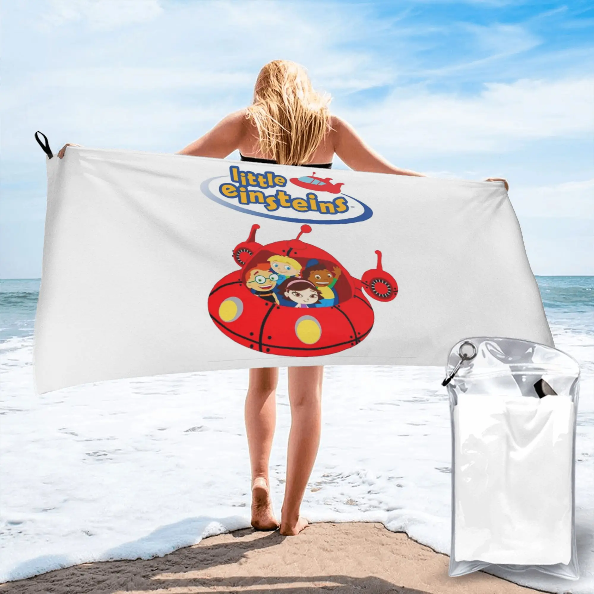 Little Einsteins Clothes Little Einsteins Ca Beach Towel Soft Microfiber Quick Dry Absorbent Quick Towels For Swimming