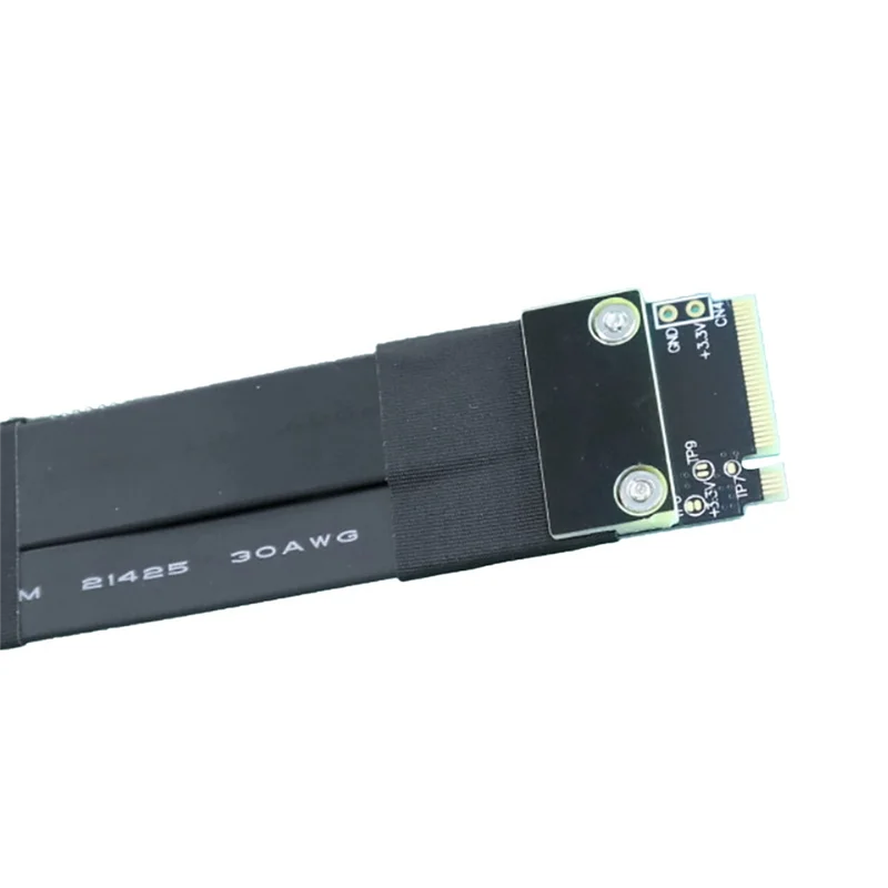 R43SG M.2 Nvme Pcie4.0X4 Aksesori Suku Cadang Stasiun Dok Eksternal Kartu Grafis untuk NUC / ITX /STX / Laptop 50Cm