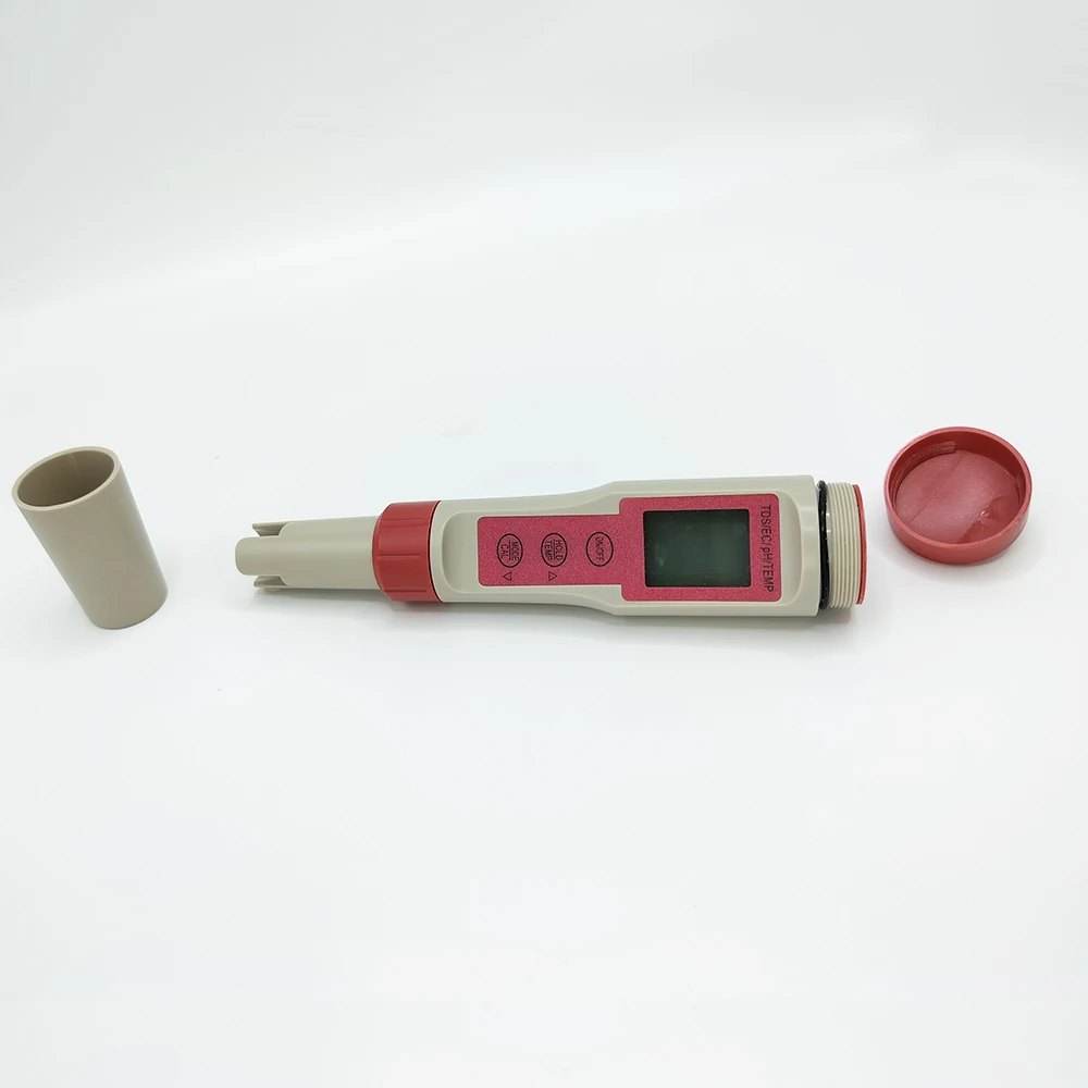 Medidor de pH 4 em 1 Tipo Cane - Ph Meter Digital Water Tester avaliação e preço