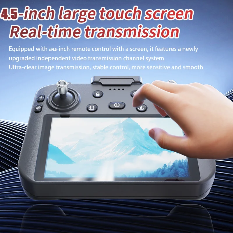 B8S Drohne GPS-Positionierung Touchscreen-Version 4K Professionelle HD Dual-Kamera Bürstenlose Motoren Hindernisvermeidung Quadcopter-Spielzeug