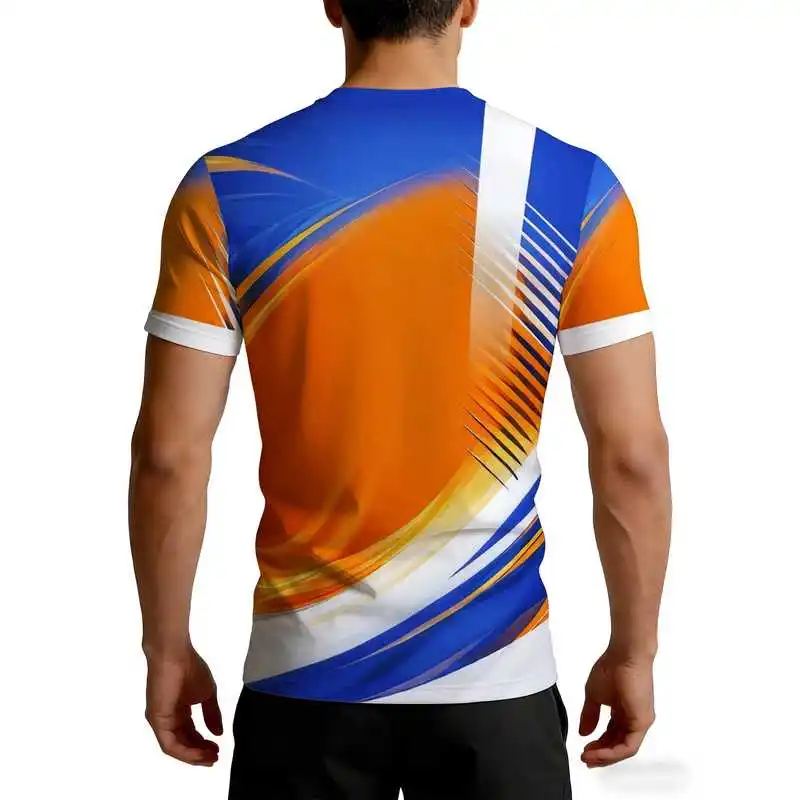 Men's high-elastic quick-drying fitness top short-sleeved tight-fitting slim-fitting moisture-wicking breathable training shirt